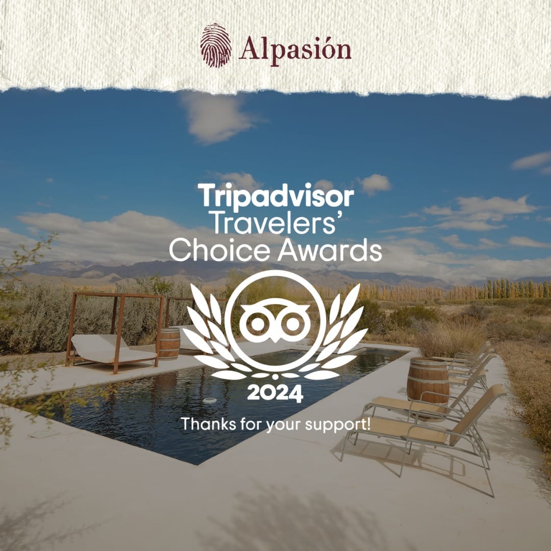 Alpasión Wins Tripadvisor Traveler’s Choice Award